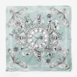 botanical scarf design