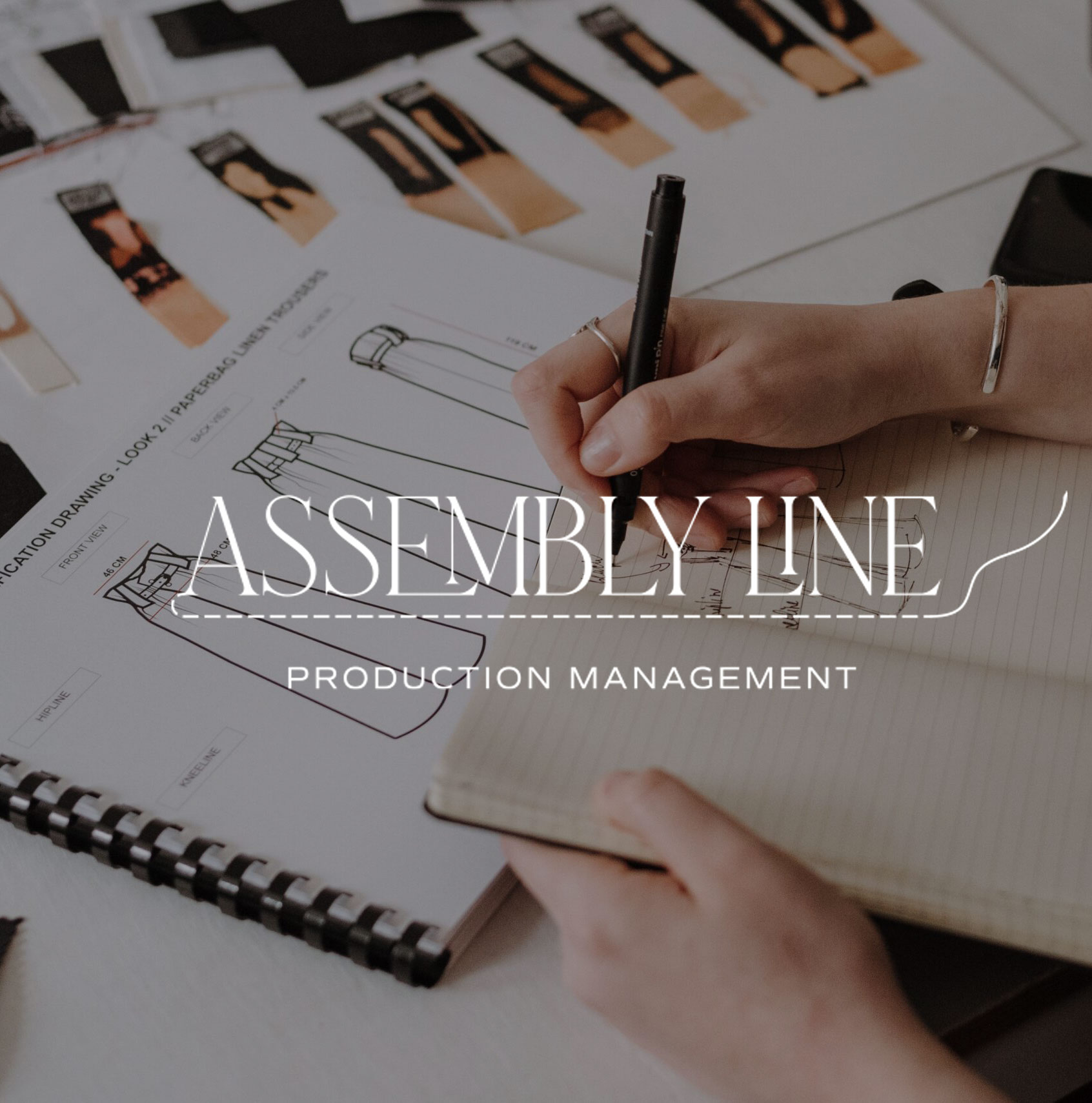 Assembly Line | Michelle Freer Studio - Design, Print, Creative.