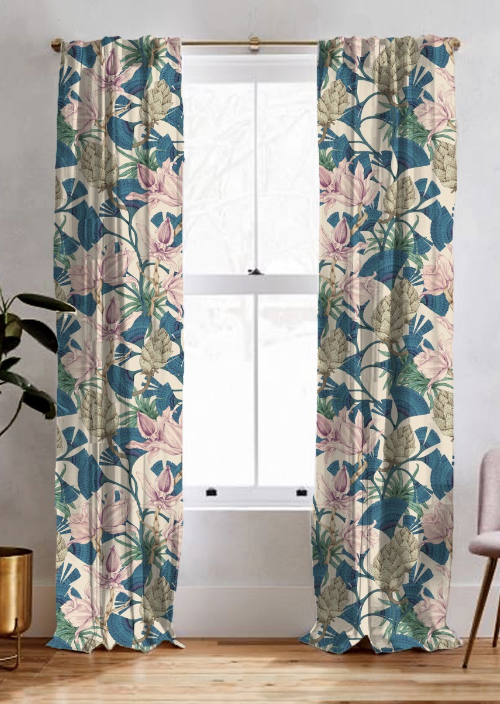 Floral Print Designs for Interiors & curtain design