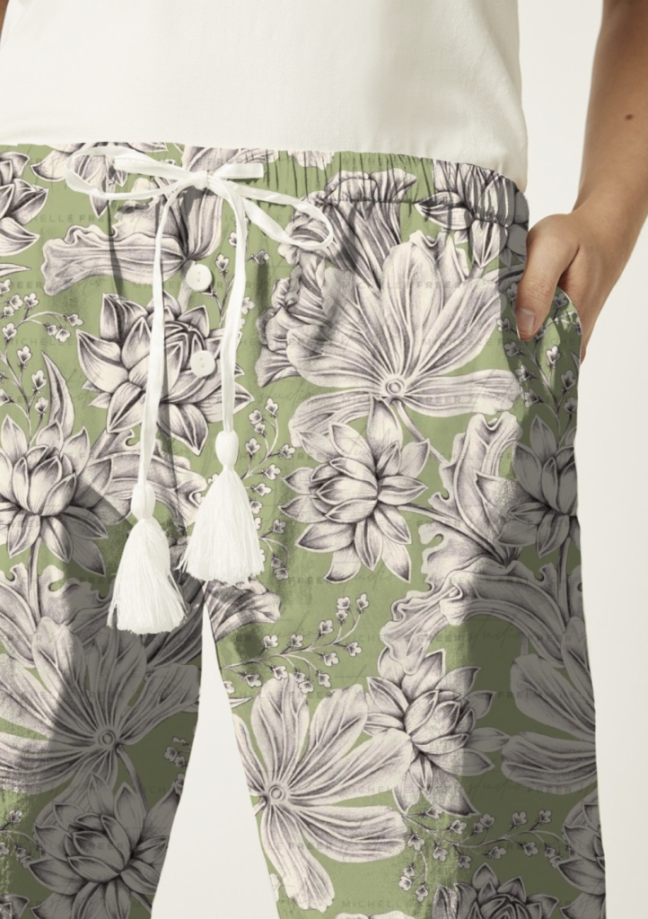 textile designer for sleepwear brands